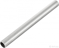 Сатинированная труба диамтером 16 мм стенка 1,5 мм, длина хлыста 6 м, марка AISI 304, миниатюра