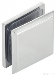 Душевой коннектор стекло-стена 1-ЦХ, Коннектор стекла душевого ограждения со стеной, миниатюра