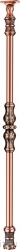 Тоскана Капэр A, Балясина из магналия (Al-Mg) для лестничного ограждения c покрытием бронзовая патина, миниатюра