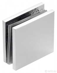 Душевой коннектор стекло-стена, хромированный коннектор стекла душевого ограждения со стеной, миниатюра